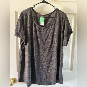 2X RBX grey short sleeve v neck.